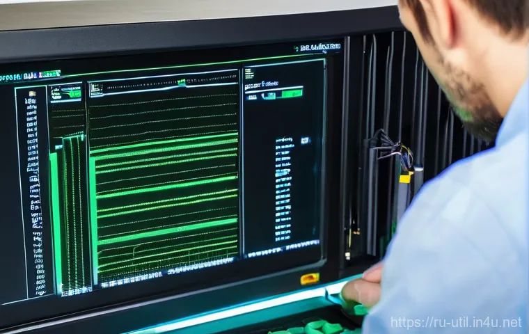 PC 온도 모니터링 소프트웨어 - **Overheating Nightmare at Dawn:** A young adult, likely in their early twenties, is sitting hunched...